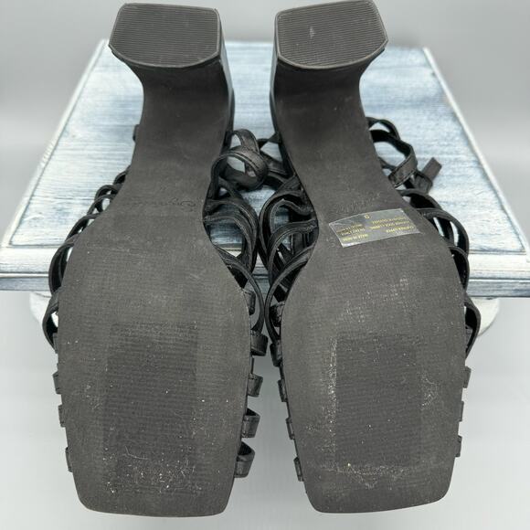 NEW Seychelles Women’s Charter Sandals Black Size 9 - Picture 8 of 10